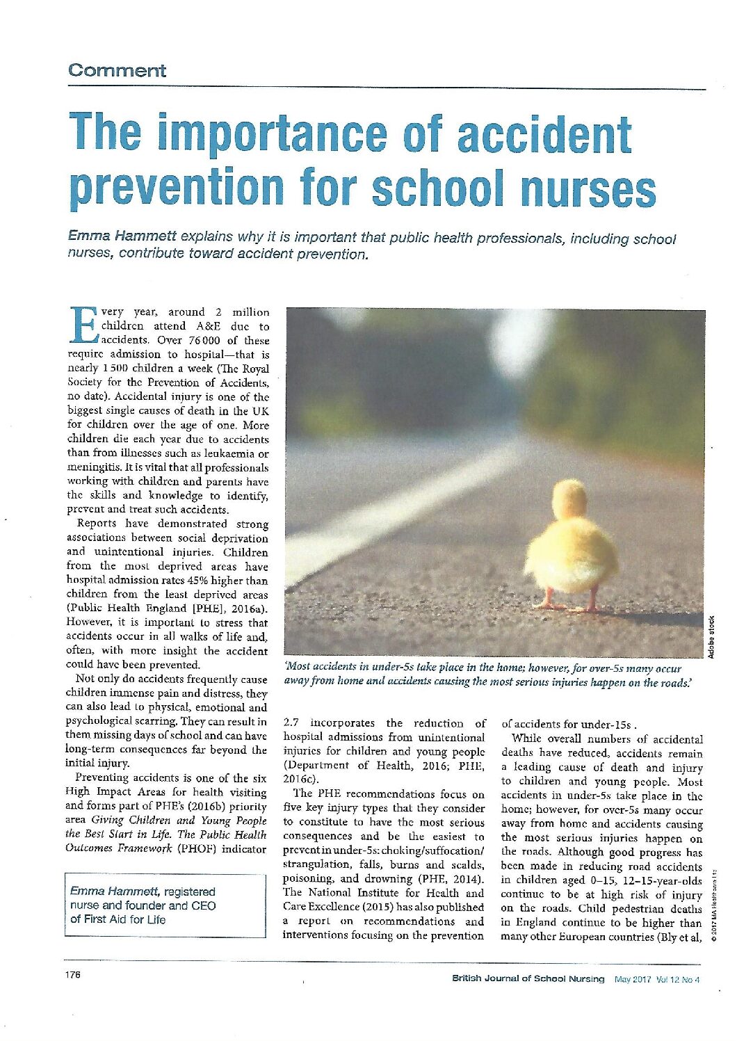 Importance-of-accident-prevention-for-school-nurses Guidance on First Aid for Schools