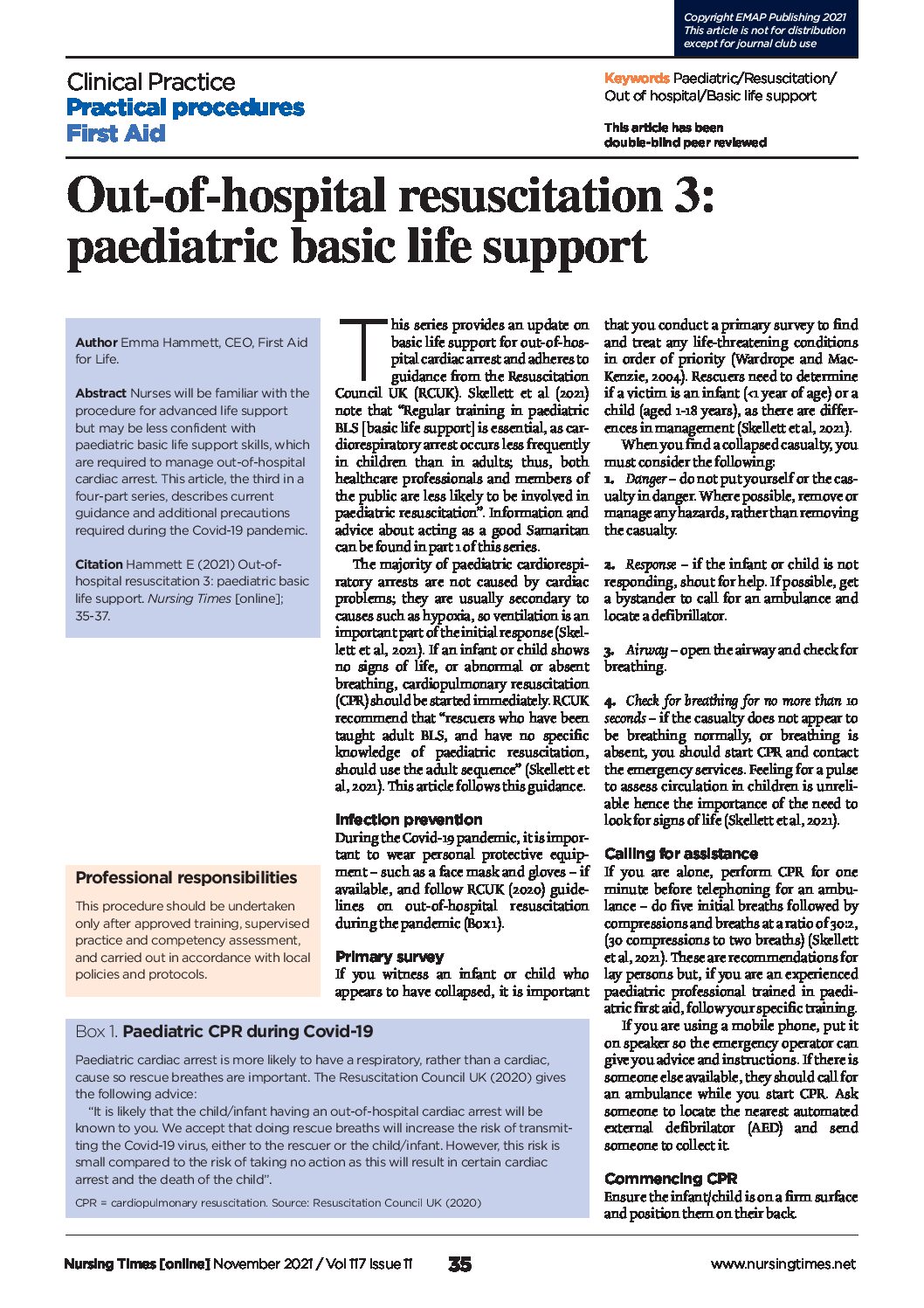 211027-Out-of-hospital-resuscitation-3-paediatric-basic-life-support Paediatric First Aid Requirements for Early Years Foundation Stage Statutory Framework for Early Years Foundation