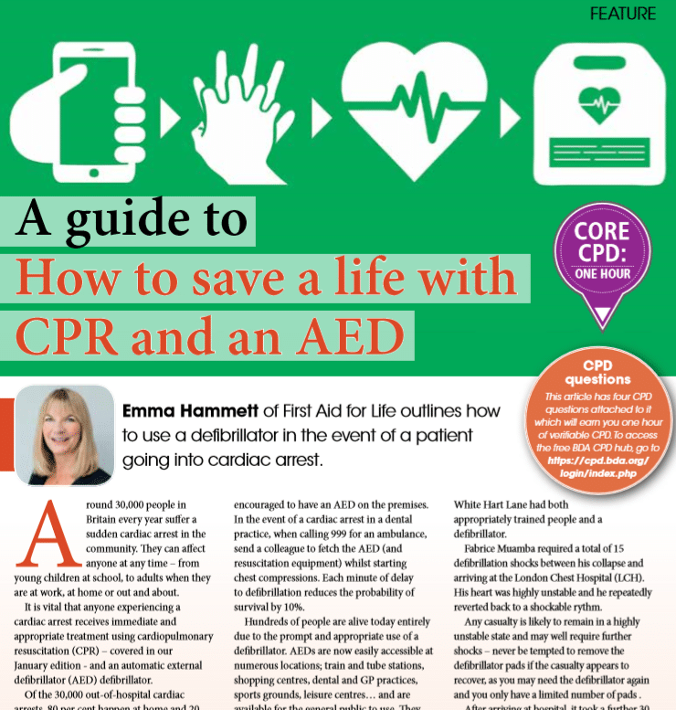 Guidance on First Aid for Schools