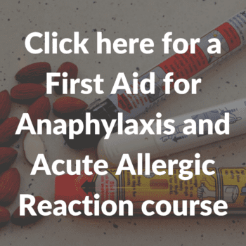 Anaphylaxis and Acute Allergic Reaction course