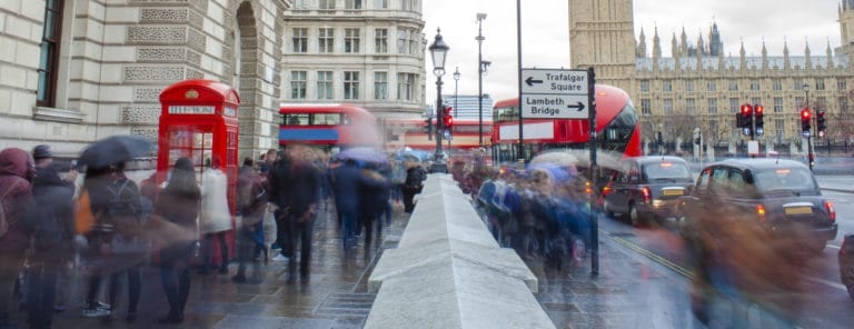 busy London