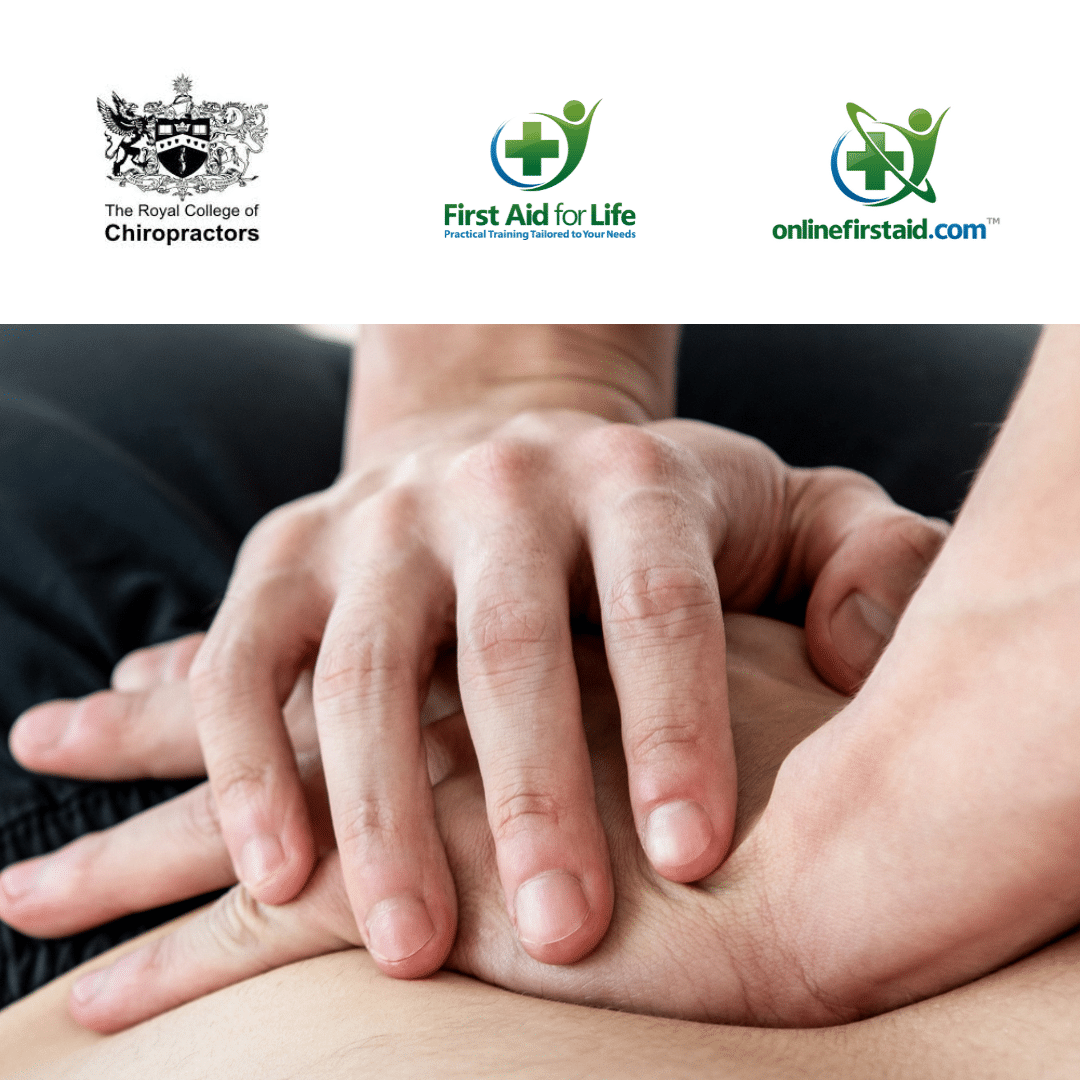 RCC first aid and 3 hours verifiable CPD for chiropractors